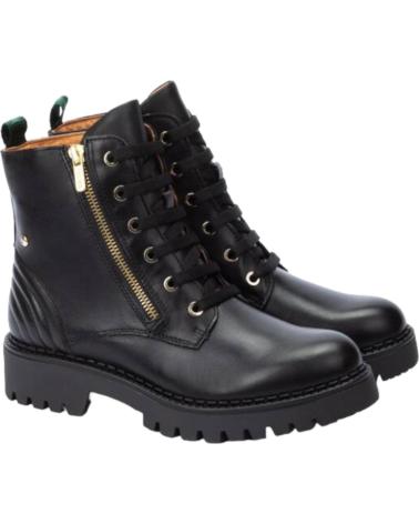 Botins de Mulher PIKOLINOS BOTIN CORDONES W6P-8560 NEGRO BLACK