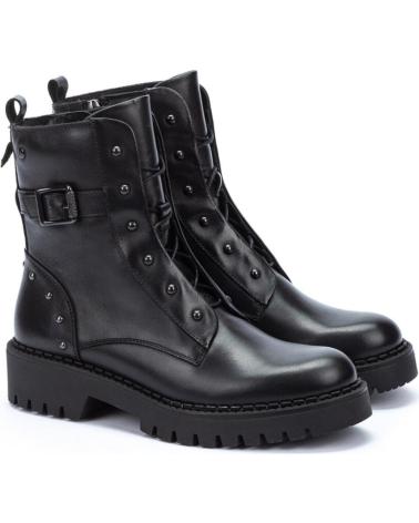 Botins de Mulher PIKOLINOS BOTIN CORDONES W6P-8556 NEGRO BLACK