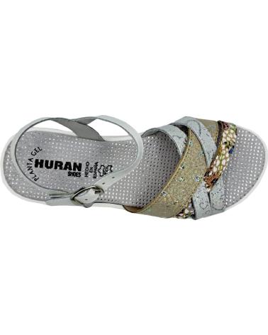 Sandalias OTRAS MARCAS  de Niña SANDALIA NINA PIEL  BLANCO