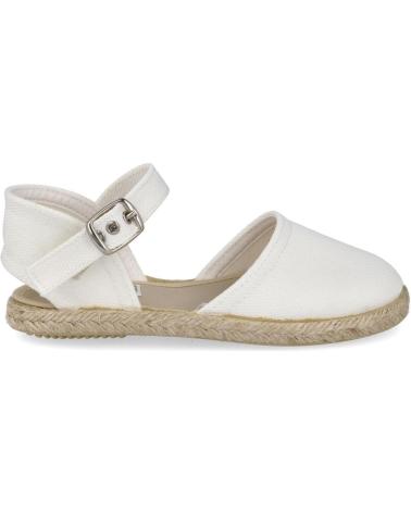Zapatos de Niña L&R SHOES LR SHOES 263 ALPARGATAS ESPARTO NINA BLANCO