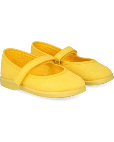 Chaussures pour Fille BUBBLE BOBBLE 950 MERCEDITAS DE LONA PARA NINAS AMARILLO