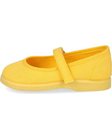 Schuhe für Mädchen BUBBLE BOBBLE 950 MERCEDITAS DE LONA PARA NINAS AMARILLO