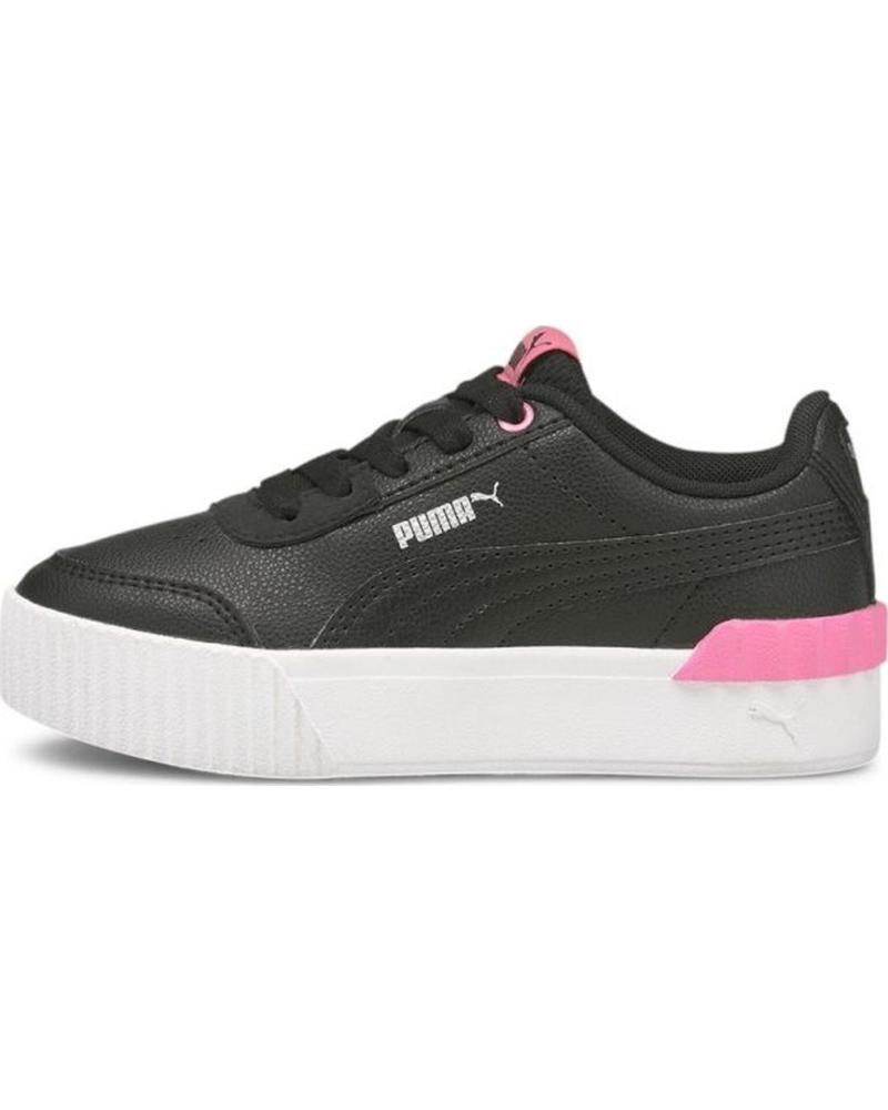 girl and boy Trainers PUMA CARINA LIFT NEGRO