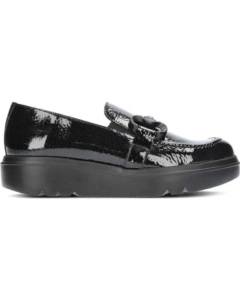 Woman Mocasines WONDERS MOCASIN CARIBU A-2821 NEGRO
