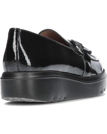 Woman Mocasines WONDERS MOCASIN CARIBU A-2821 NEGRO