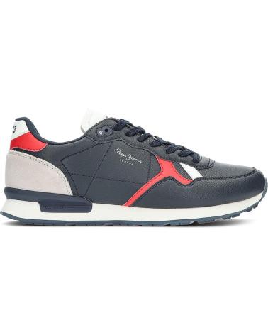 Scarpe sport per Uomo PEPE JEANS DEPORTIVA BRIT BASIC PMS30982 NAVY