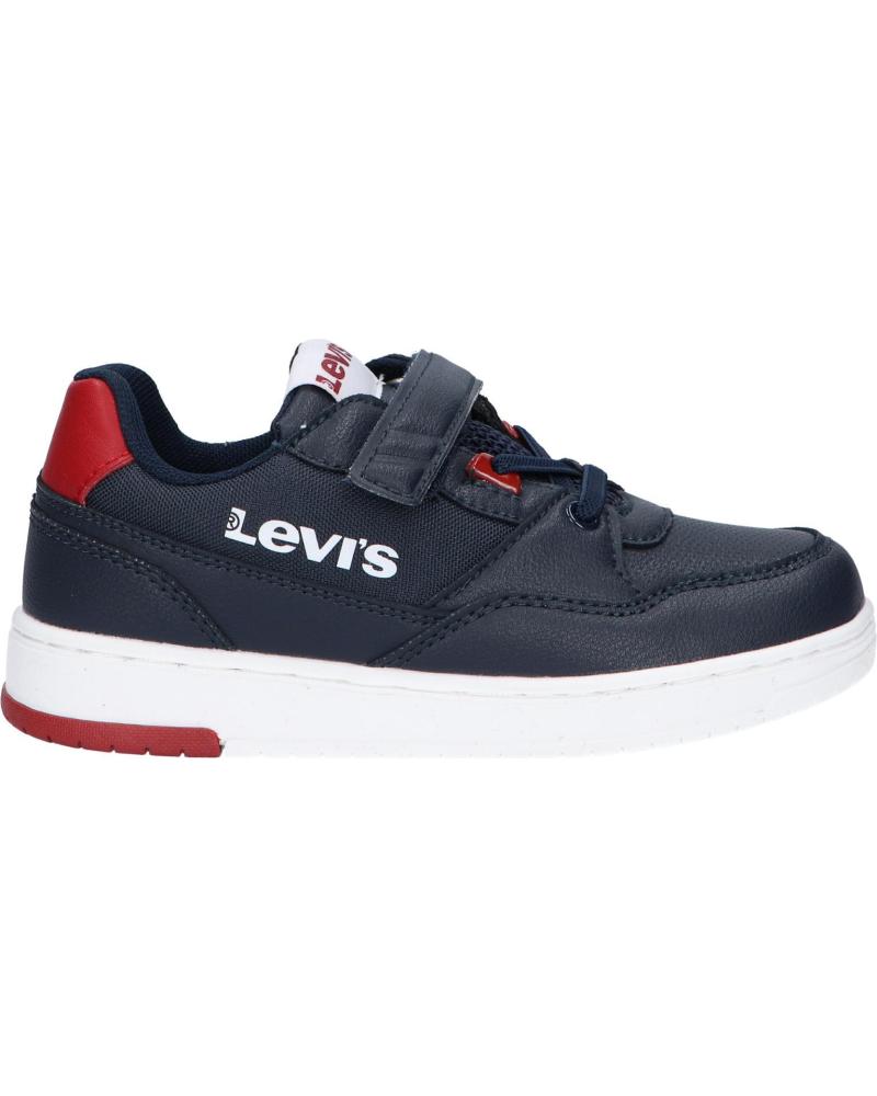 Zapatillas deporte de Niña y Niño LEVIS VIRV0010T SHOT 0290 NAVY RED