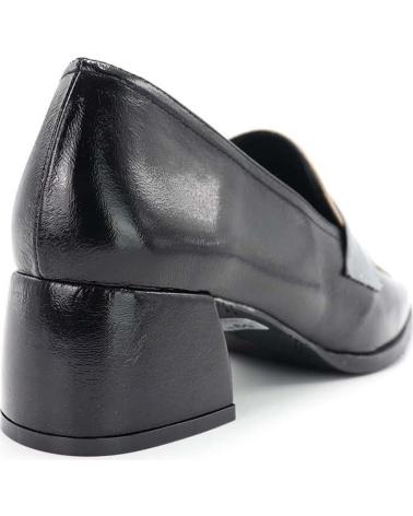 Zapatos negros de suela track Stay para mujer online en MEGACALZADO