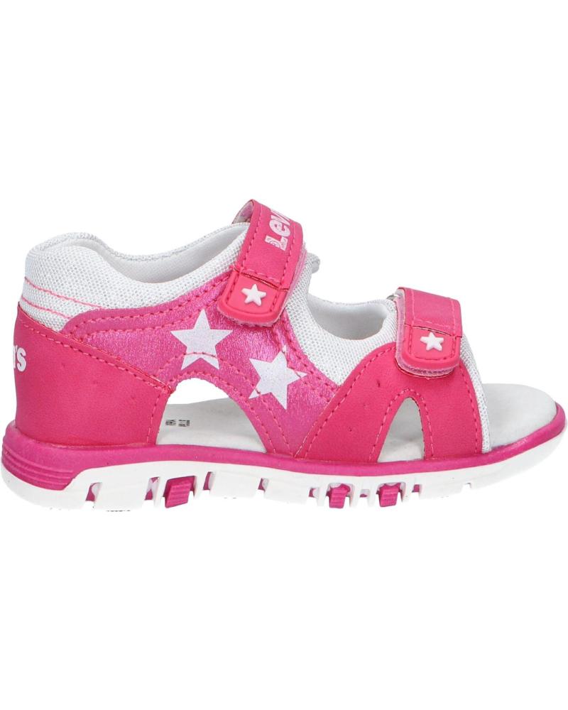 Sandales LEVIS  pour Fille VRIC0002S RICH STAR  0025 FUXIA