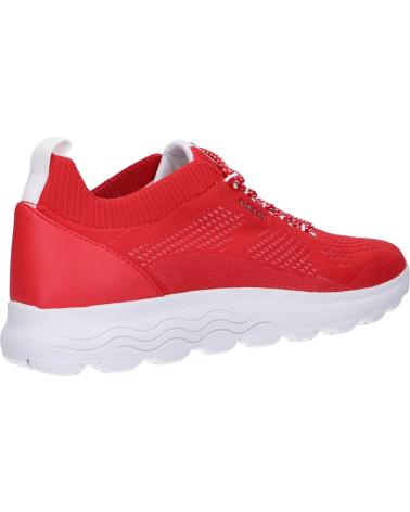 Sneaker GEOX  für Damen und Mädchen D15NUA 0006K D SPHERICA  C7000 RED