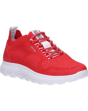 Sneaker GEOX  für Damen und Mädchen D15NUA 0006K D SPHERICA  C7000 RED