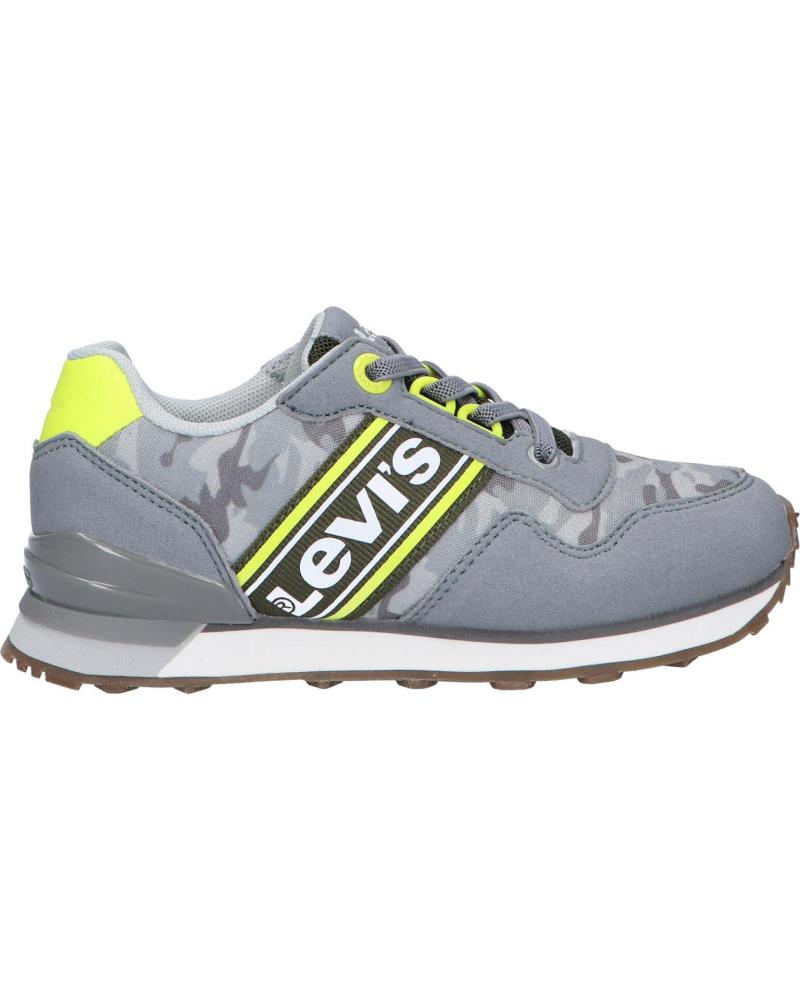 Sneaker für Mädchen und Junge LEVIS VSPR0060T NEW SPRINGFIELD 0862 LT GREY CAMO