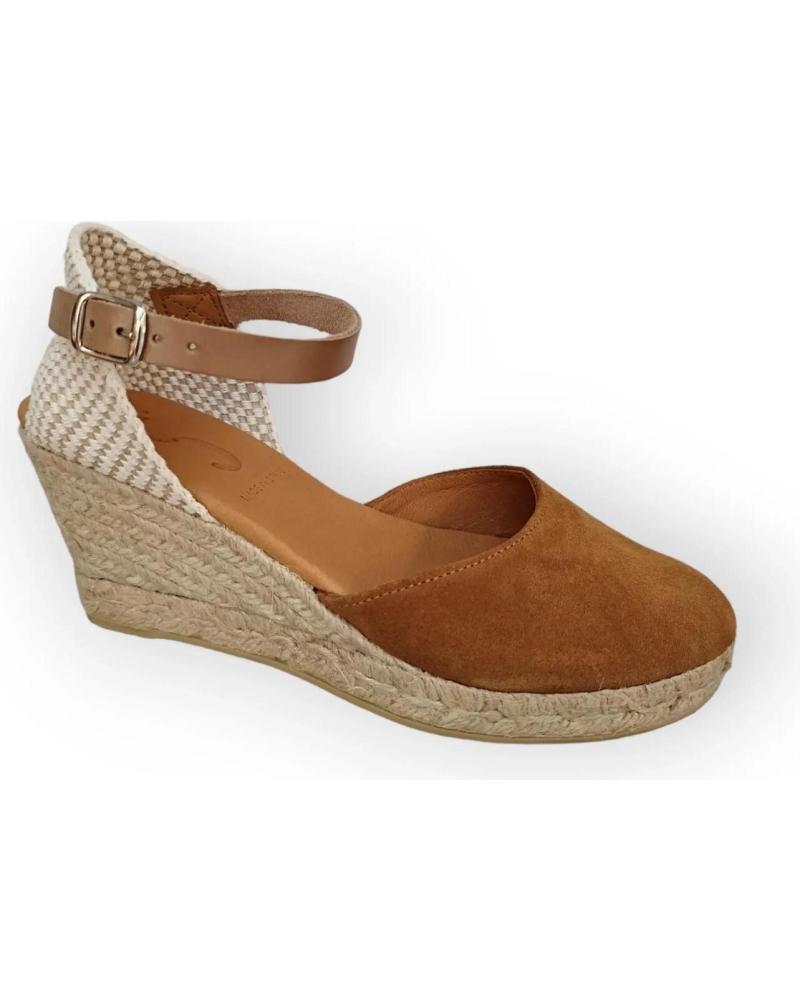 Woman Sandals OTRAS MARCAS ALPARGATA 6500 CUERO MARRON Woman Sandals OTRAS MARCAS ALPARGATA 6500 CUERO MARRON