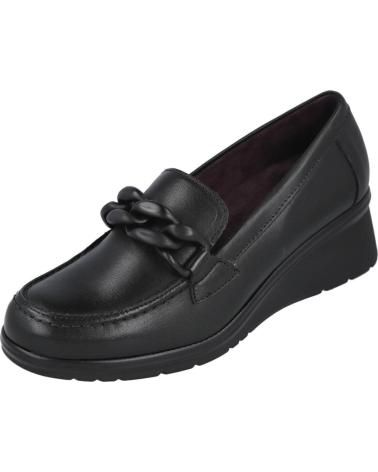 Zapatos de Mujer PITILLOS 5320 MOCASINES PLANOS MUJER NEGRO