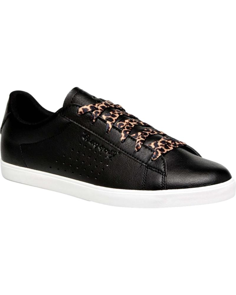 Sports Shoes De Mujer LE COQ SPORTIF ZAPATILLAS AGATE ANIMAL BLACK