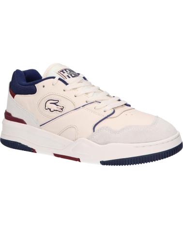 Zapatillas deporte de Mujer y Hombre LACOSTE 46SMA0088 LINESHOT WN1 OFF WHT-NVY