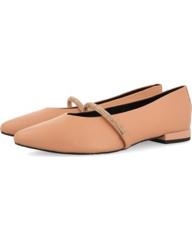 Woman Flat shoes GIOSEPPO BAILARINA LAMLASH  DE NUDE