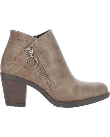 Botines CHIKA10  de Mujer BOTINES DE TACON CHICA 10 KURAZO 32 TAUPE  MARRóN