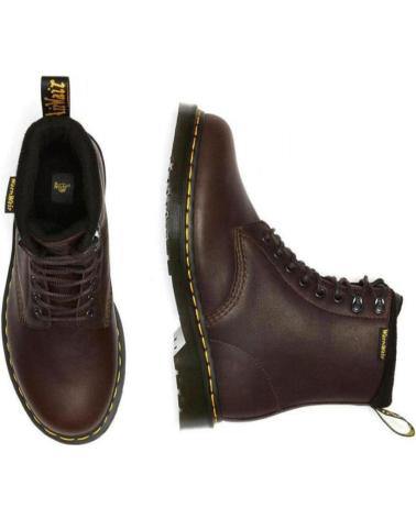 Bottines DR MARTENS  pour Homme BOTAS 1460 PASCAL DARK BROWN VALOR WP  MARRóN