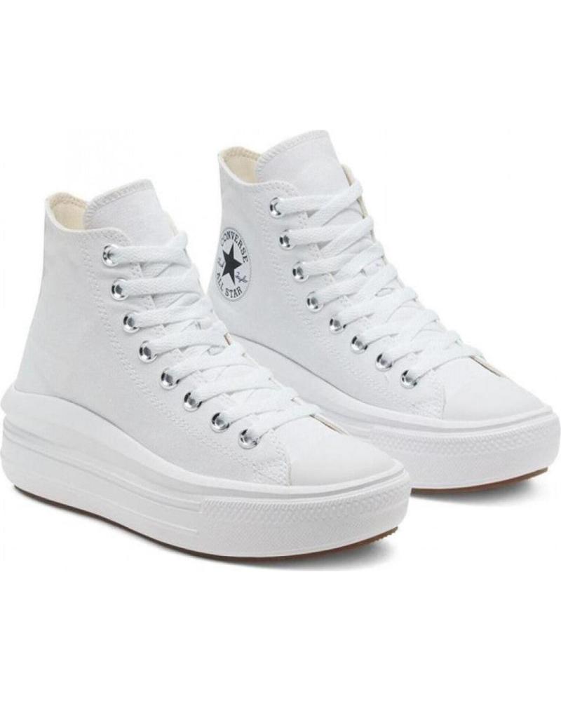 Botines De Mujer CONVERSE ZAPATILLAS CTAS MOVE HI WHITE
