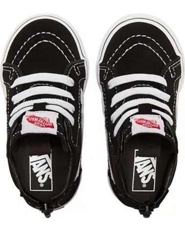 Sneaker VANS OFF THE WALL  für Mädchen und Junge BOTAS VANS SK8-HI ZIP  NEGRO