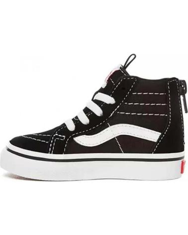 Sneaker VANS OFF THE WALL  für Mädchen und Junge BOTAS VANS SK8-HI ZIP  NEGRO