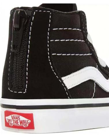 Sneaker VANS OFF THE WALL  für Mädchen und Junge BOTAS VANS SK8-HI ZIP  NEGRO