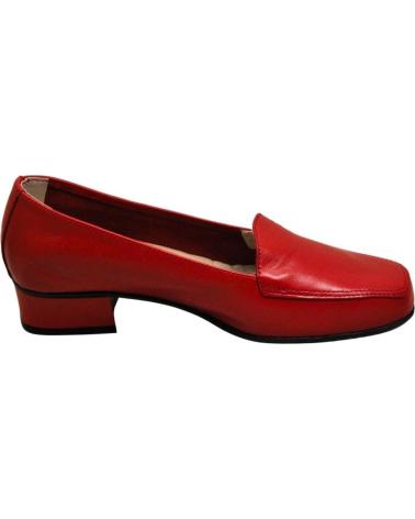 Scarpe DCHICAS  per Donna - ZAPATO TIPO SALON MUJER FABRICADO EN PIEL DE CA  LUX ROJO