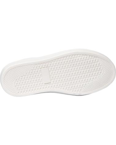 Deportivas de Mujer y Niña y Niño ANGELITOS DEPORTIVO BAMBA PIEL 910 PLATINO