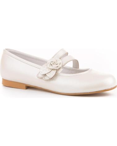 Sapatos de Menina ANGELITOS ZAPATO CEREMONIA 990 BEIGE