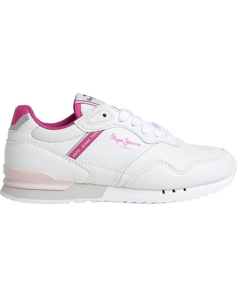 Sapatos Desportivos PEPE JEANS  de Mulher SNEAKERS PLS31519 BLANCO  BLANCO