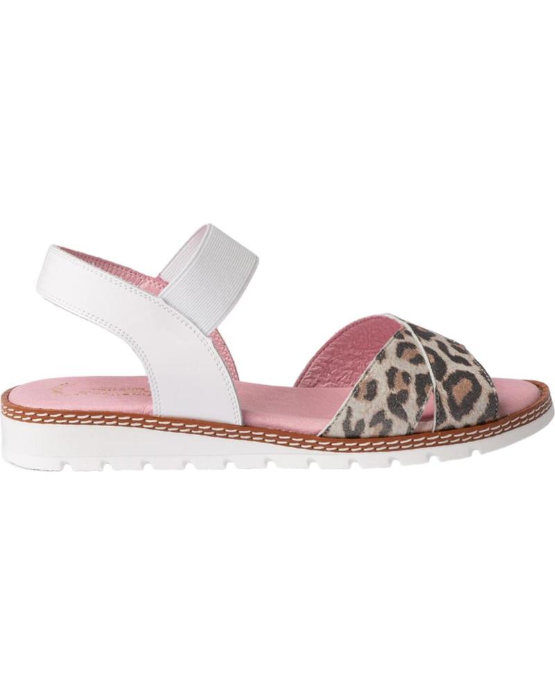 Sandales pour Fille ANGELITOS SANDALIA H  ANG626 LEOPARDO