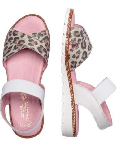 Sandales pour Fille ANGELITOS SANDALIA H  ANG626 LEOPARDO