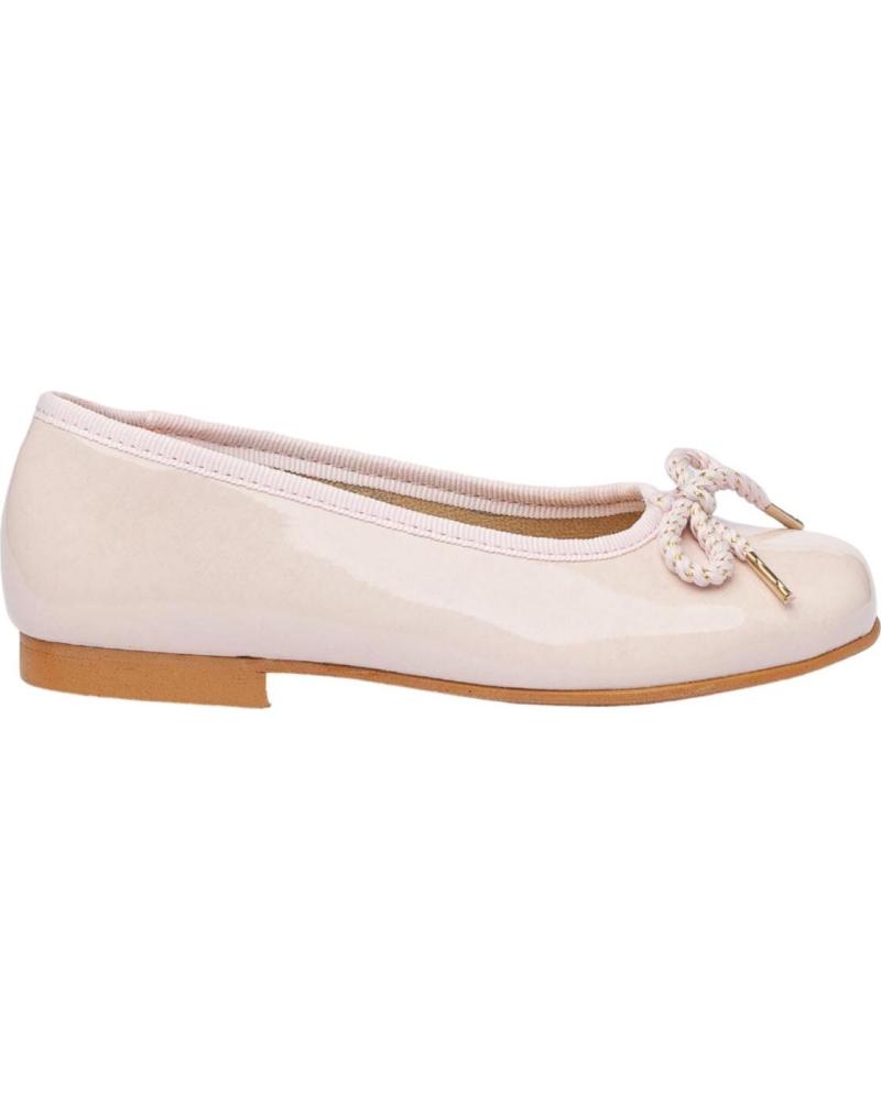 Sapatos ANGELITOS de Menina BAILARINA CEREMONIA CHAROL 1569 ROSA Sapatos ANGELITOS de Menina BAILARINA CEREMONIA CHAROL 1569 ROSA