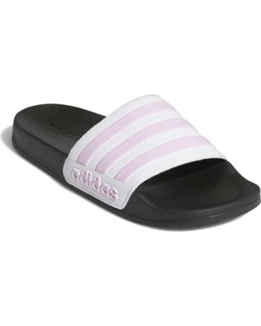 Woman and girl and boy Flip flops ADIDAS CHANCLAS MUJER ADILETTE SHOWER FY8843 BLANCO