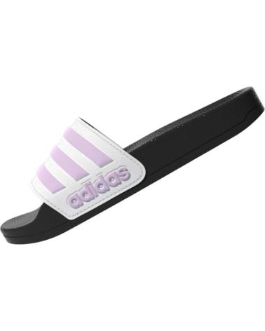 Woman and girl and boy Flip flops ADIDAS CHANCLAS MUJER ADILETTE SHOWER FY8843 BLANCO