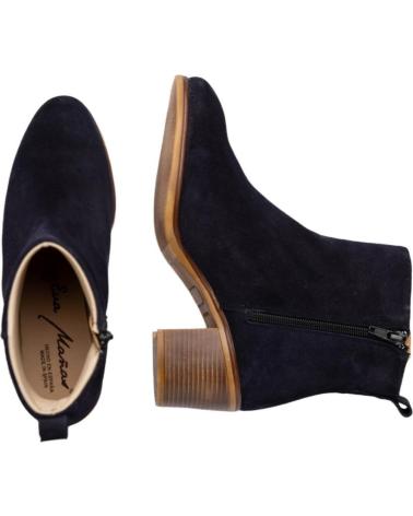 Botins de Mulher EVA MAÑAS BOTIN PIEL SERRAJE 1305 MARINO