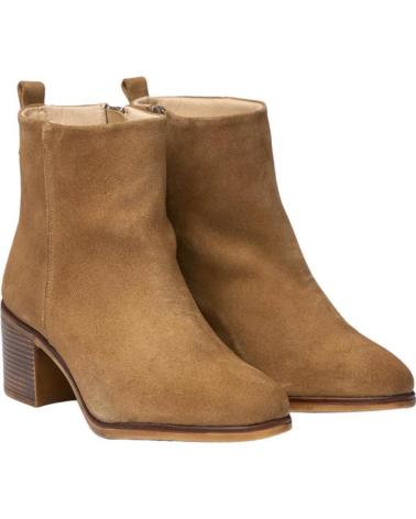 Stivaletti EVA MAÑAS  per Donna BOTIN PIEL SERRAJE 1305  TAUPE