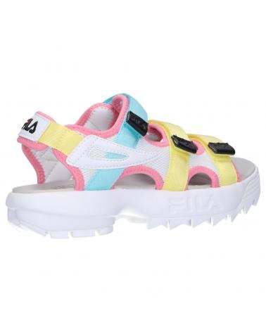 Sandalias FILA  de Mujer 1010611 92X DISRUPTOR  WHITE