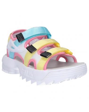 Sandalias FILA  de Mujer 1010611 92X DISRUPTOR  WHITE