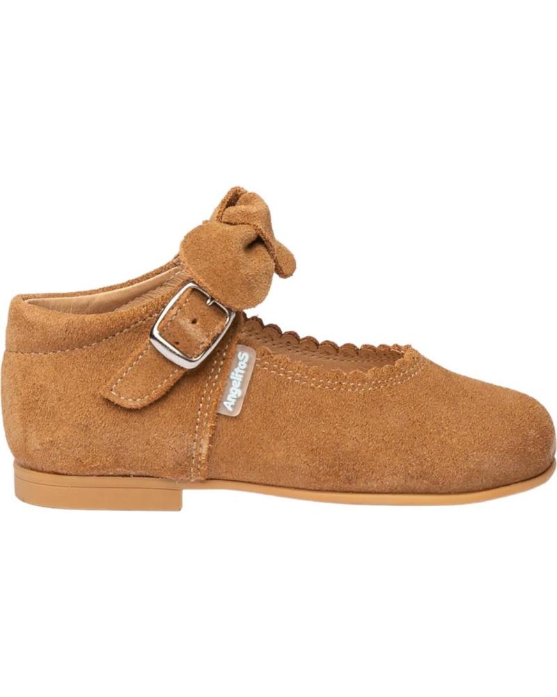Zapatos camel niña 2025