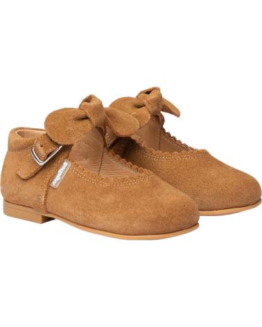 Schuhe für Mädchen ANGELITOS MERCEDITA PIEL 509 CAMEL
