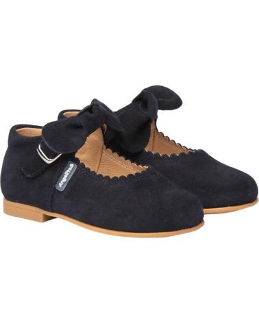 Zapatos de Niña ANGELITOS MERCEDITA PIEL 509 MARINO