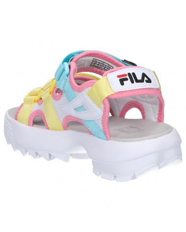 Sandalias FILA  de Mujer 1010611 92X DISRUPTOR  WHITE