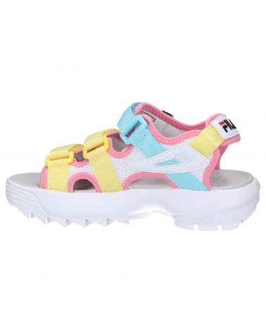 Sandalias FILA  de Mujer 1010611 92X DISRUPTOR  WHITE
