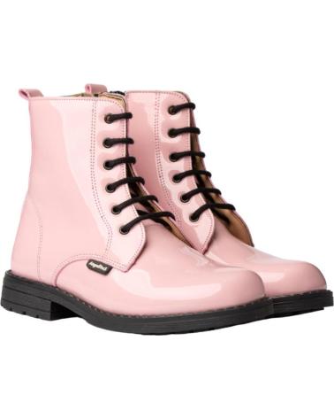Schuhe für Damen und Mädchen ANGELITOS BOTIN MILITAR 417 ROSA