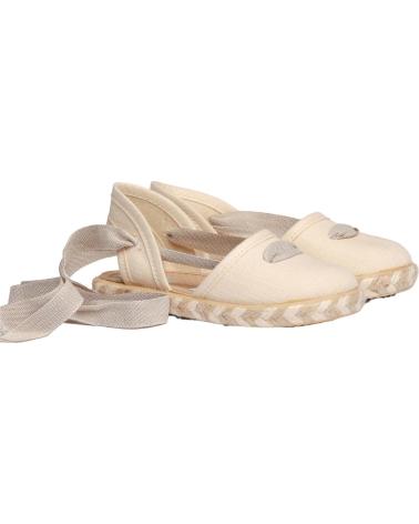 Chaussures ANGELITOS  pour Fille SANDALIA VALENCIANA ANG952  BEIGE