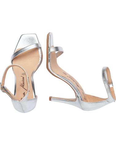 Sandali per Donna EVA MAÑAS SALON FIESTA PIEL 1472 PLATA