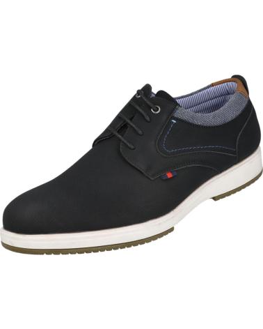 Sapatos L&R SHOES  de Homem LR SHOES C4225 ZAPATOS DE CORDONES HO  NEGRO