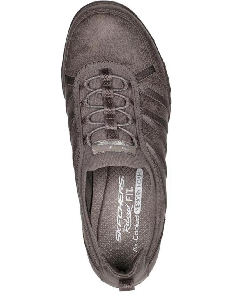 Skechers breathe easy taupe hot sale